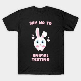 Say no to animal testing T-Shirt